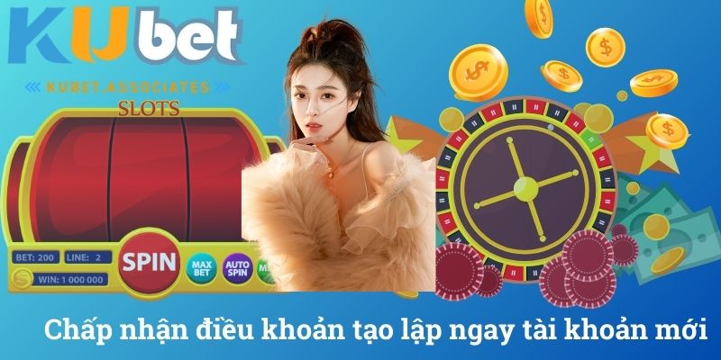 Chấp nhận điều khoản tạo lập ngay tài khoản mới