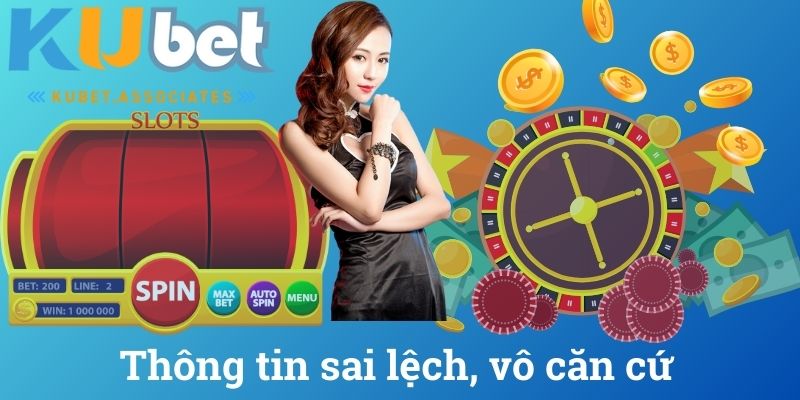 Thông tin sai lệch, vô căn cứ